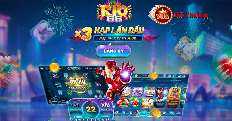 Tổng quan về cổng game quay hũ Rio66