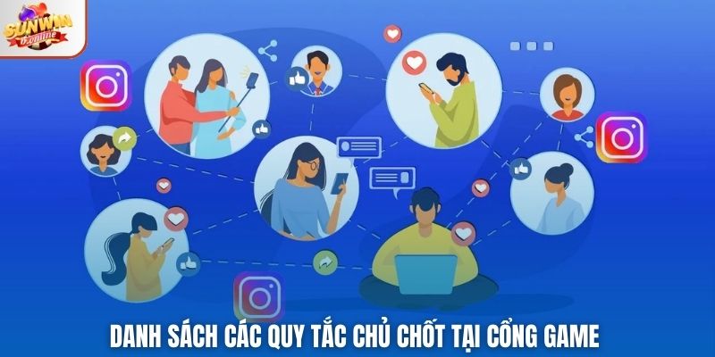 Danh sách các quy tắc chủ chốt tại cổng game