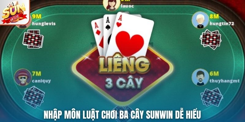 Nhập môn luật chơi Ba Cây Sunwin dễ hiểu